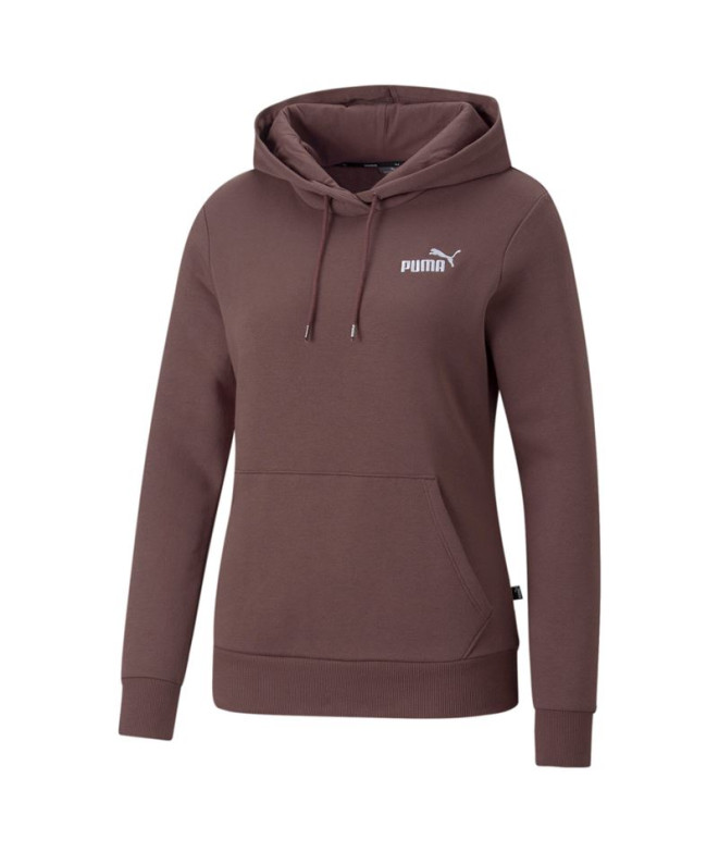 Sudadera Puma Essentials+ Embroidery Mujer Brown