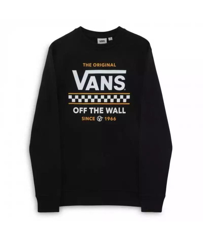 Sudadera Vans Stackton Crew Hombre Black