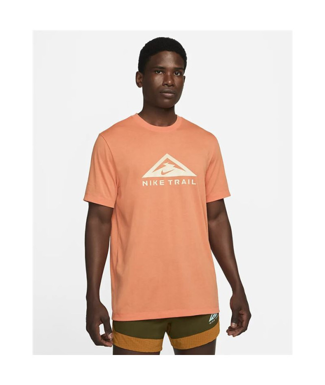 Camiseta Nike Dri-FIT Hombre Orange