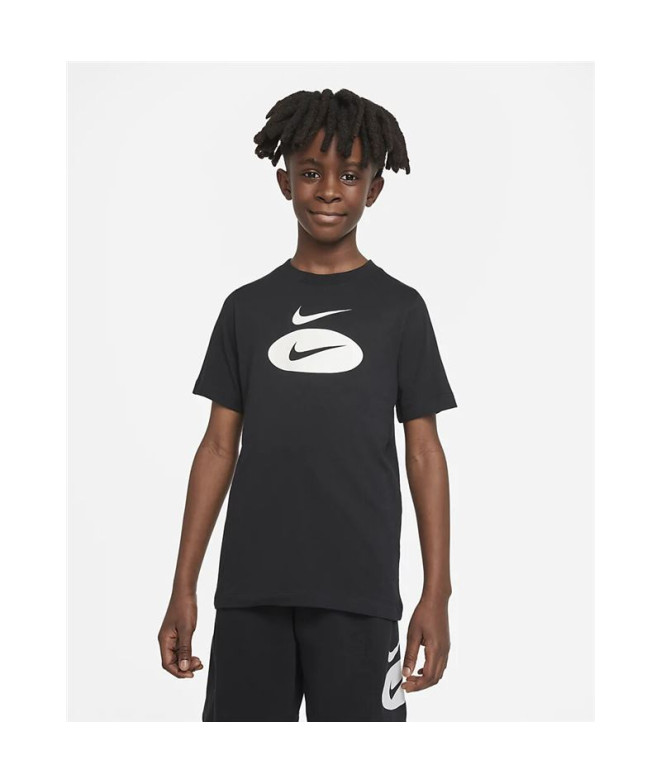 Camiseta Nike Sportswear Niño Black