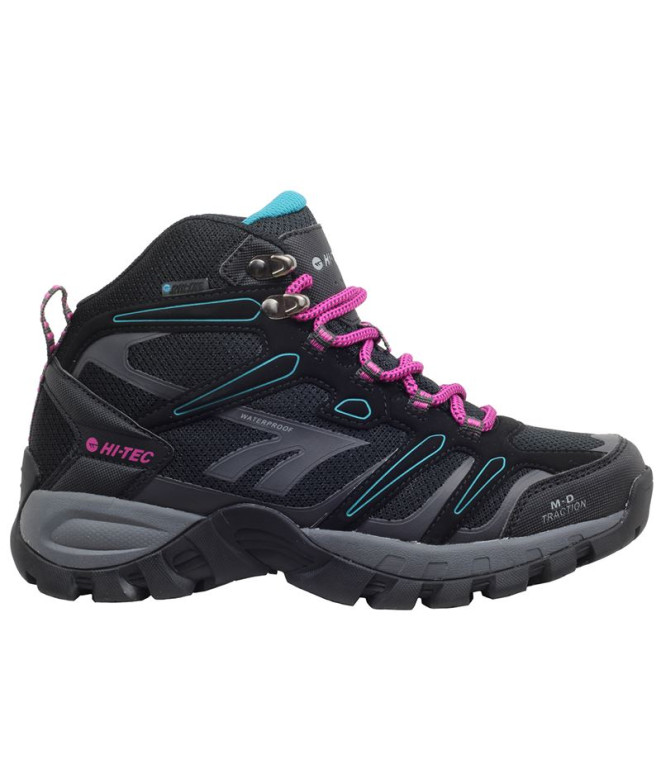 Botas de montaña Hi-Tec Muflon Mid WP Mujer Black