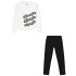 Conjunto Champion Crewneck Infantil White