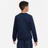 Sudadera Nike NSW FLC CREW Niño Blue