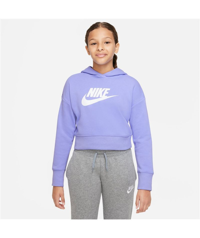 Sudadera Nike Nike Sportswear Club Niña Lilac