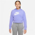 Sudadera Nike Nike Sportswear Club Niña Lilac