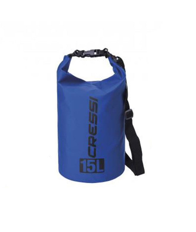 Bolsa Cressi Sub DRY PVC Blue 15 Ltr