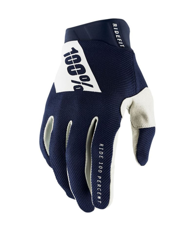 Guantes 100% Ridefit Gloves WH