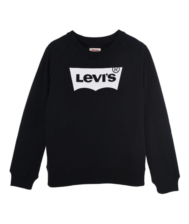 Sudadera Levi´s BATWING CREWNECK Niña Black