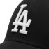 Gorra New Era LA Dodgers Essential Negro 39THIRTY Stretch Fit
