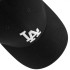 Gorra New Era LA Dodgers Essential Negro 39THIRTY Stretch Fit