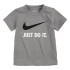 Camiseta Nike Kids Swoosh Jdi Ss Grey Infantil