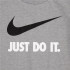 Camiseta Nike Kids Swoosh Jdi Ss Grey Infantil
