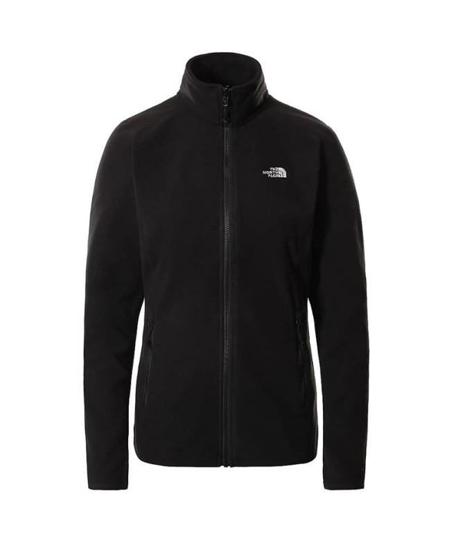 Chaqueta The North Face 100 GLACIER FZ Mujer Black
