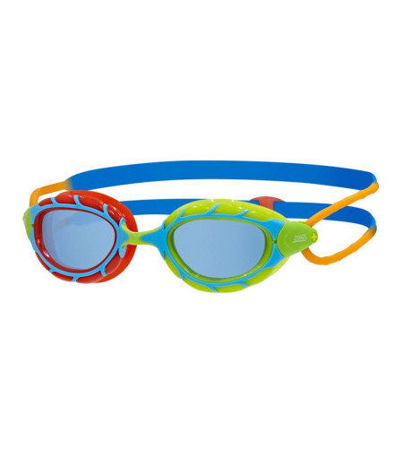 Gafas de natación Zoggs Predator Infantil Green/Red