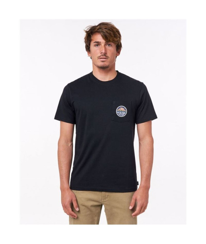 Camiseta Rip Curl Horizon Badge Hombre