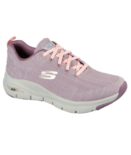 Zapatillas Skechers Arch Fit - Comfy Wav Mujer Mauve...