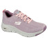 Zapatillas Skechers Arch Fit - Comfy Wav Mujer Mauve Mesh/Pink & Blue Trim