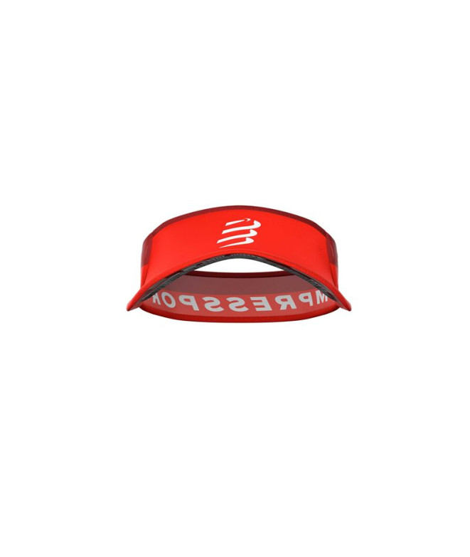 Visera Compressport Ultralight Rojo