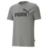Camiseta Puma Ess Logo Hombre Gris