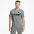 Camiseta Puma Ess Logo Hombre Gris
