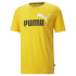 Camiseta Puma Essentials+2 Colour Logo Hombre Yellow