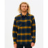 Camisa Rip Curl Count Flannel Hombre Blue-Yellow