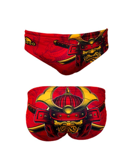 Bañador Turbo Waterpolo Samurai Italia Hombre Red estampado