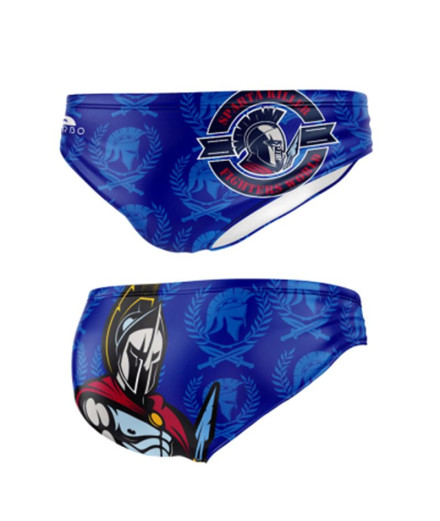 Bañador Turbo Waterpolo Spartan Italia Hombre ue estampado