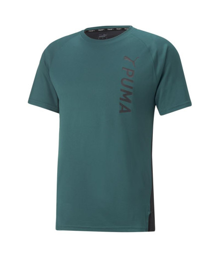 Camiseta de fitness Puma Fit Sleeve training Hombre Green