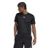 Camiseta manga corta adidas Aeroready HIIT Back 3S Hombre Black