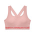 Sujetador deportivo Under Armour Crossback Mid Hthr Rosa