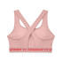 Sujetador deportivo Under Armour Crossback Mid Hthr Rosa