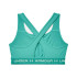Sujetador deportivo Under Armour Crossback Mid Hthr Verde