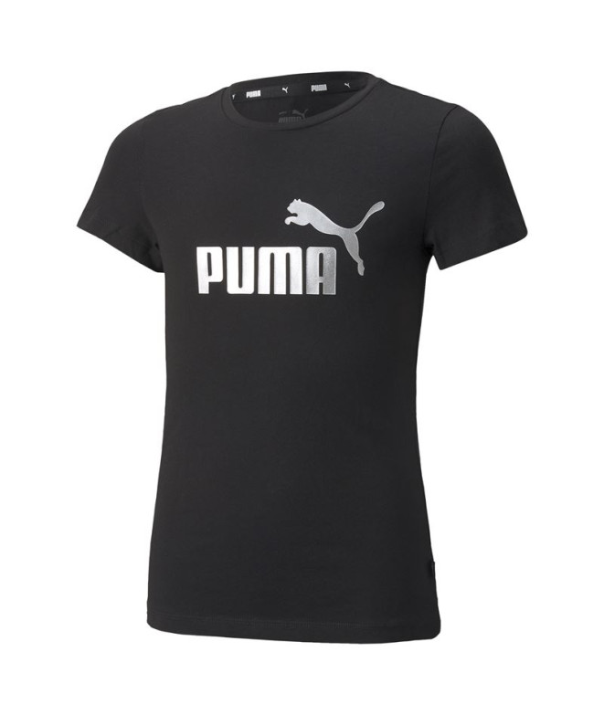Camiseta manga corta Puma Essentials+ Logo Niña...