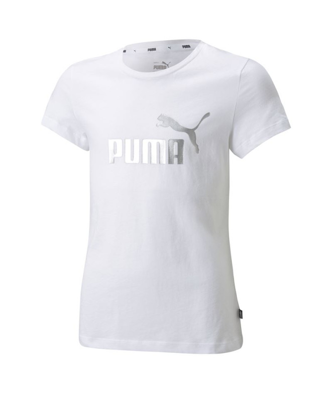 Camiseta manga corta Puma Essentials+ Logo Niña...