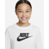 Camiseta Manga Larga Nike Sportswear Niña WH