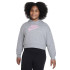 Sudadera con Capucha Nike Sportswear Club Niña Grey