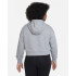Sudadera con Capucha Nike Sportswear Club Niña Grey