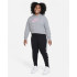 Sudadera con Capucha Nike Sportswear Club Niña Grey