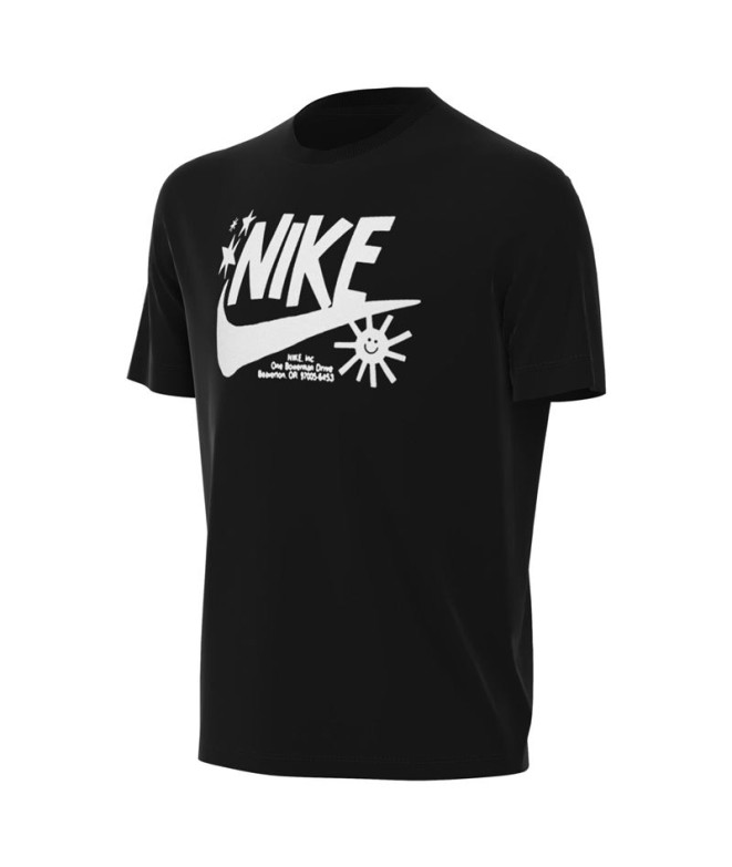 Camiseta de manga corta Nike Sportswear Niño Black