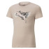 Camiseta de manga corta Puma Alpha Niña Pink
