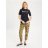 Camiseta de montaña Burton Horizontal Mountain Black