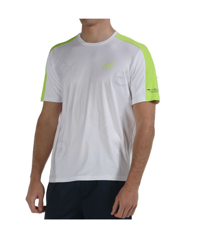 Camiseta de pádel Bullpadel Mitad 012 Hombre WH