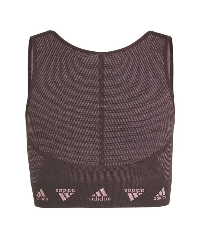Top de fitness adidas Aeroknit Seamless Niña...