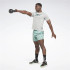 Camiseta de fitness Reebok Activchill Graphic Hombre Grey