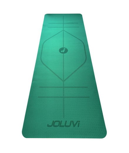 Esterilla verde Joluvi Yoga Align