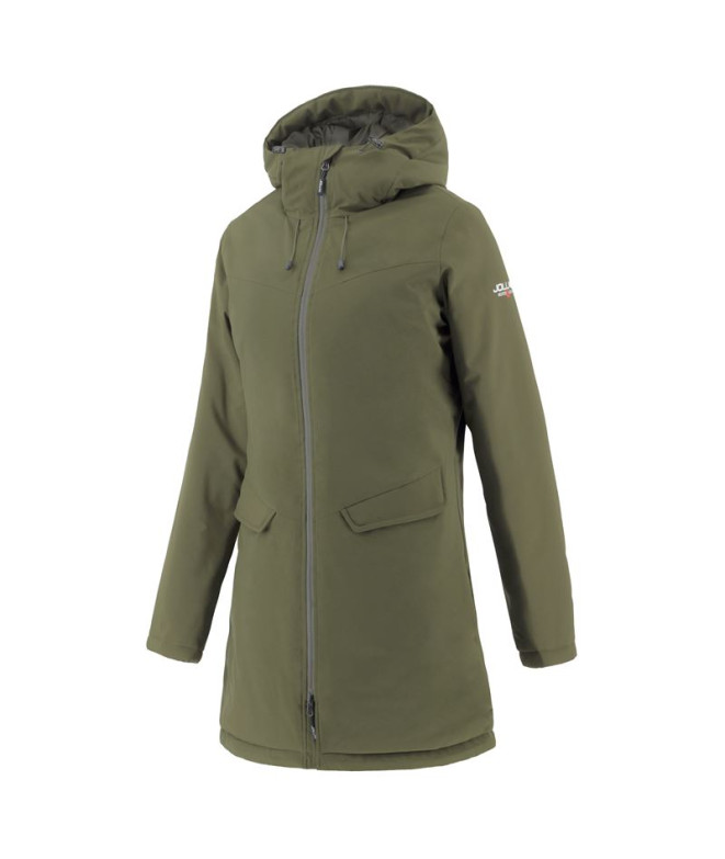Abrigo verde Joluvi Heat Mujer