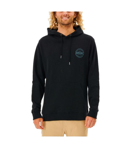 Sudadera Rip Curl Re Entry Hombre BK