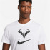 Camiseta de tenis Nike Dri-FIT Rafa Hombre White