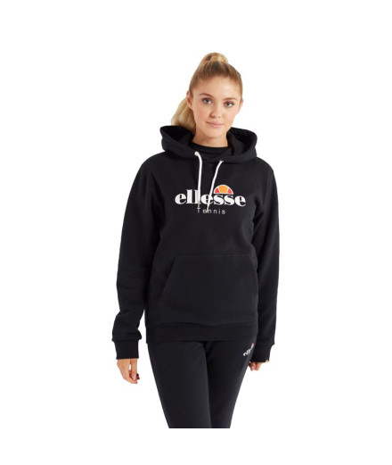 Sudadera con capucha Ellesse Ascellare Mujer Black